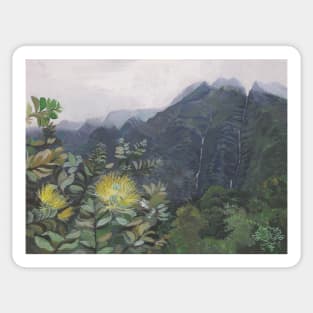 Koolau Ohia Mamo (less saturation) Sticker